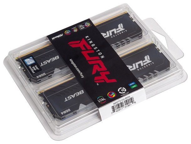 Оперативная память Kingston KF432C16BBAK2/16 16 Гб купить,NaN