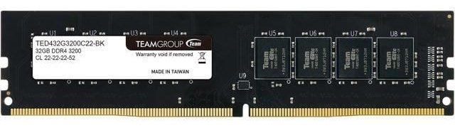 Оперативная память Team Group TED432G3200C2201/BK 32Gb BOX купить,182100