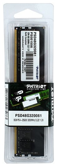 Оперативная память Patriot PSD48G320081 8 Гб