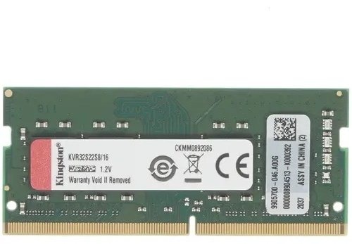 Оперативная память Kingston KVR32S22S8/16 16 Гб купить,189890