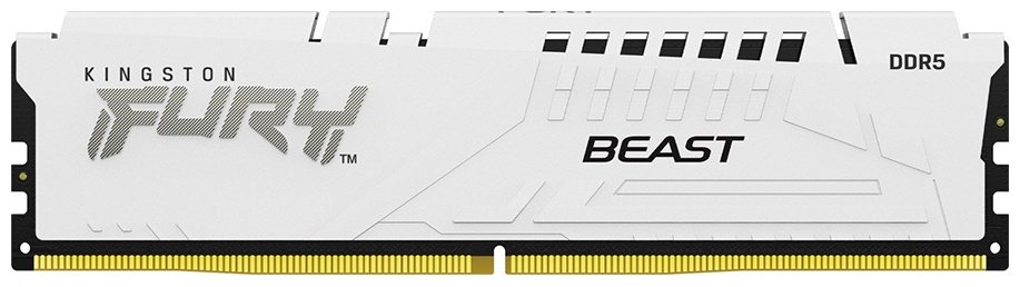 Оперативная память Модуль памяти Kingston FURY Beast White XMP EXPO KF552C40BW-16 DDR5 16GB 5200MHz купить,175547