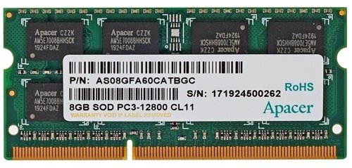Оперативная память Apacer DS.08G2K.KAM 8 Гб