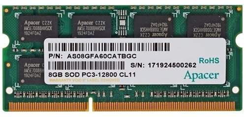 Оперативная память Apacer DS.08G2K.KAM 8 Гб
