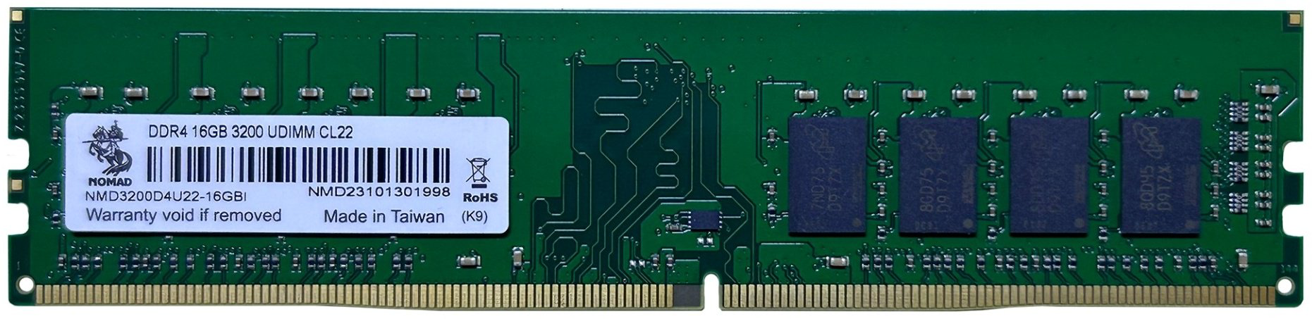 Оперативная память Nomad NMD3200D4U22-16GB 16 Гб купить,67568