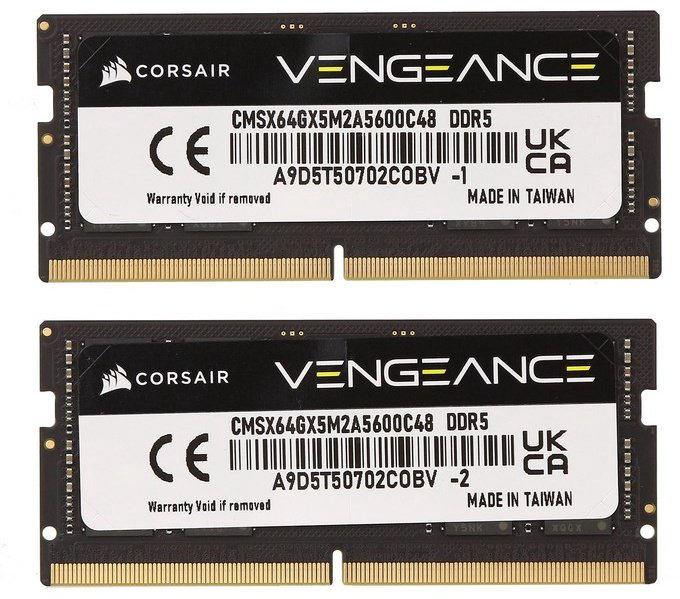 Оперативная память Corsair CMSX64GX5M2A5600C48 64 Гб купить,NaN