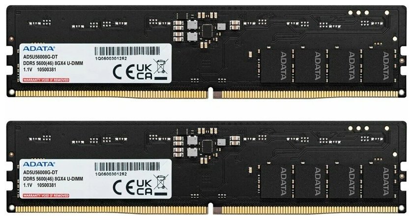 Оперативная память ADATA AD5U56008G-DT 16 Гб купить,NaN