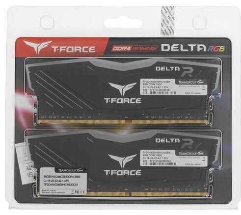 Оперативная память Team Group TF3D416G3600HC18JDC01 16 Гб купить,NaN