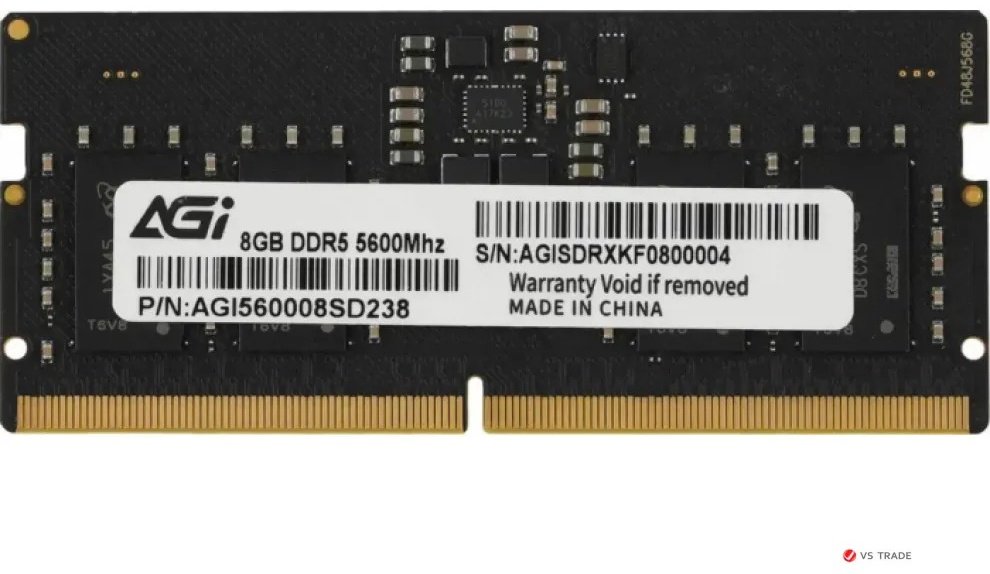 Оперативная память AGI AGI560008SD238 8 Гб купить,NaN