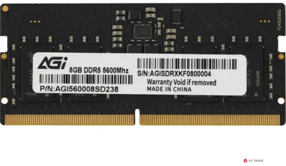 Оперативная память AGI AGI560008SD238 8 Гб купить,NaN