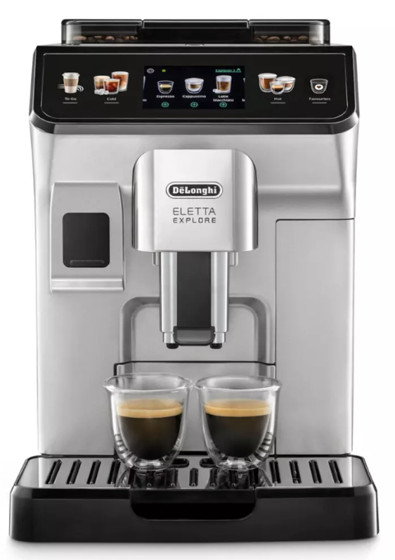 Кофемашина DELONGHI ECAM 450.55 S серебристый купить,NaN