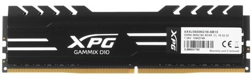 Оперативная память ADATA XPG Gammix D10 AX4U36008G18I-SB10 8GB купить,NaN