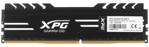 Оперативная память ADATA XPG Gammix D10 AX4U36008G18I-SB10 8GB купить,NaN