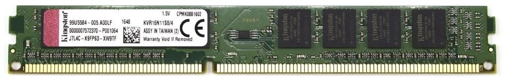Оперативная память Kingston KVR16N11S8/4WP 4 Гб купить,NaN