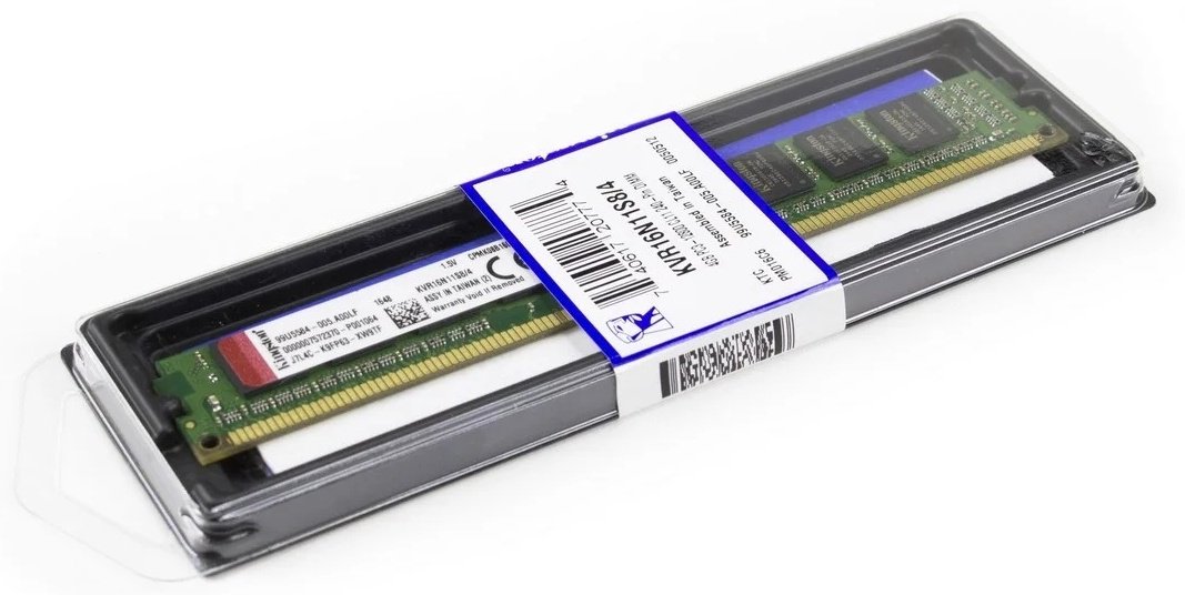 Оперативная память Kingston KVR16N11S8/4WP 4 Гб купить,NaN
