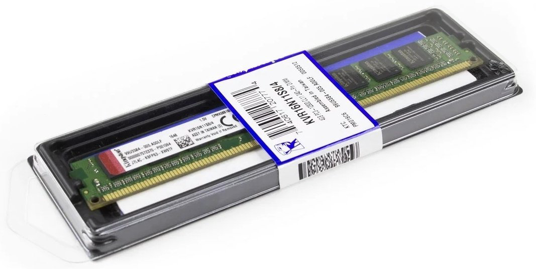 Оперативная память Kingston KVR16N11S8/4WP 4 Гб купить,NaN