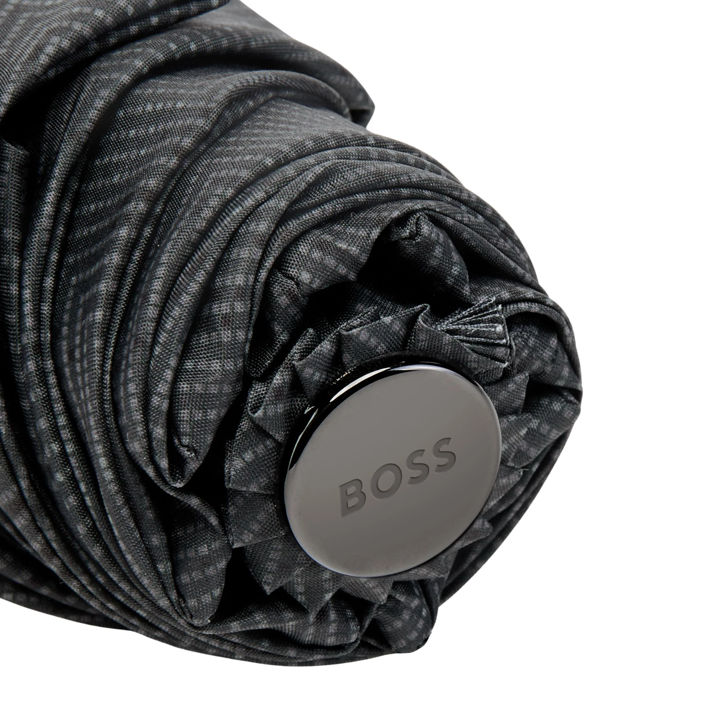 Зонт складной Hugo Boss Chevron HUF614H темно-серый 