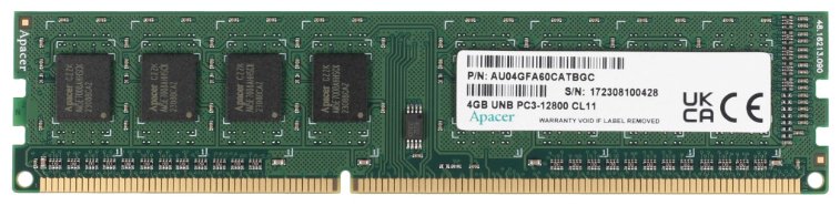 Оперативная память Apacer DL.04G2K.KAM 4 Гб купить,NaN