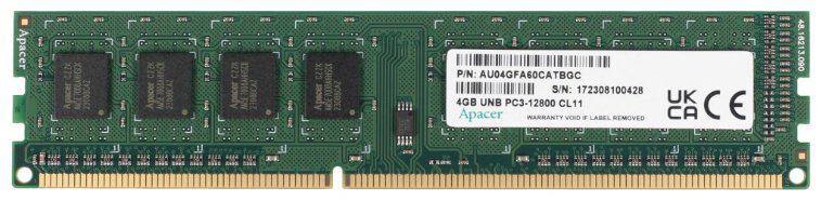 Оперативная память Apacer DL.04G2K.KAM 4 Гб купить,NaN
