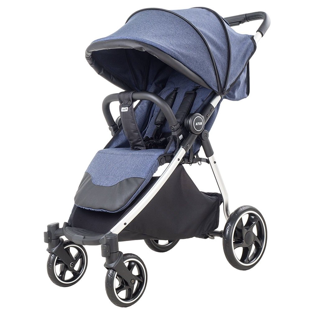Коляска Pituso Ruta Denim blue купить,NaN