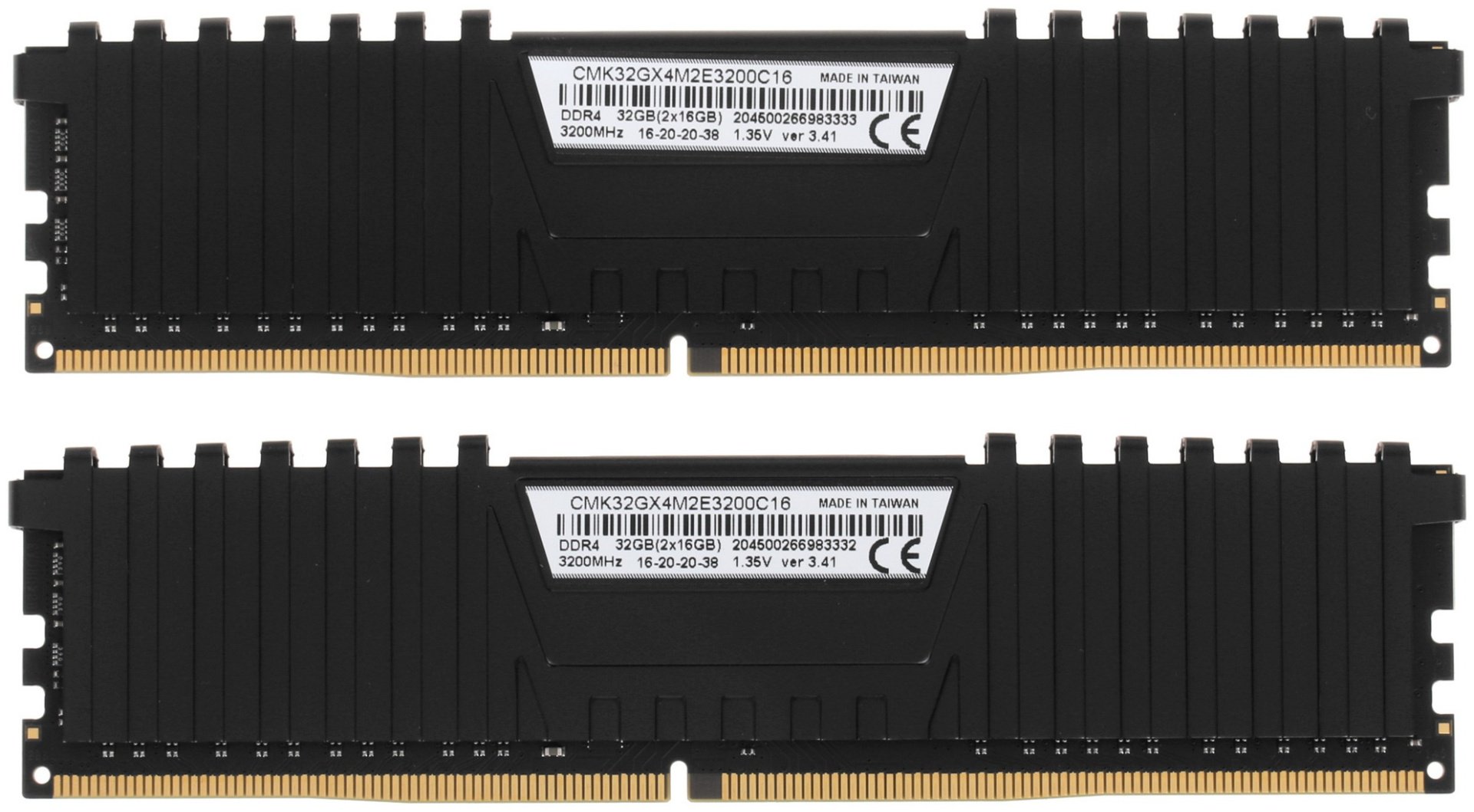 Оперативная память Corsair CMK32GX4M2E3200C16 32 Гб