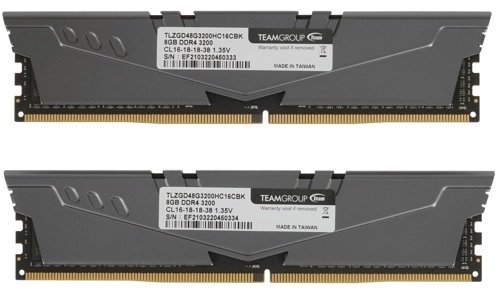 Оперативная память Team Group T-Force Vulkan Z TLZGD416G3200HC16CDC01 16 Гб купить,NaN
