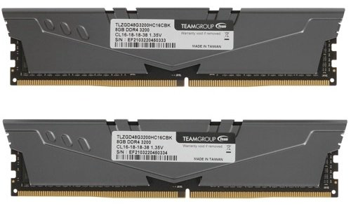 Оперативная память Team Group T-Force Vulkan Z TLZGD416G3200HC16CDC01 16 Гб купить,NaN
