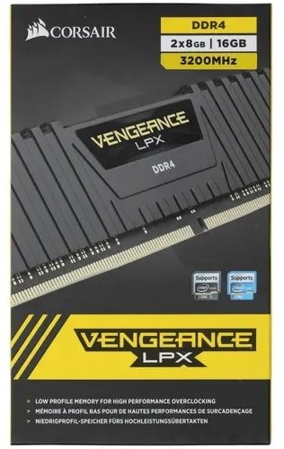 Оперативная память Corsair Vengeance LPX CMK16GX4M2E3200C16 16 Гб