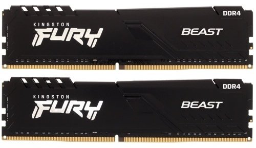 Оперативная память Kingston Fury Beast KF436C17BBK2/16 16GB купить,169341