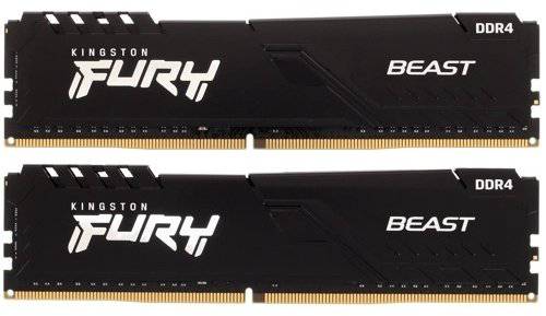 Оперативная память Kingston Fury Beast KF436C17BBK2/16 16GB купить,169341