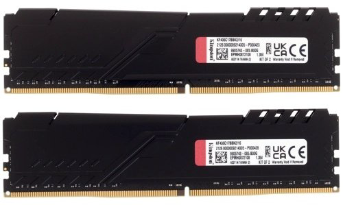 Оперативная память Kingston Fury Beast KF436C17BBK2/16 16GB купить,169341