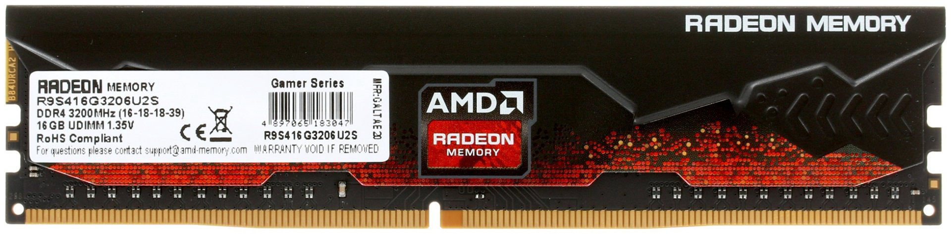 Оперативная память AMD R9S416G3206U2S 16 Гб