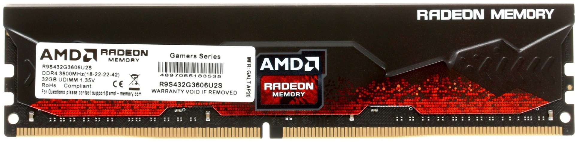 Оперативная память AMD Radeon R9S432G3606U2S 32 Гб купить,NaN
