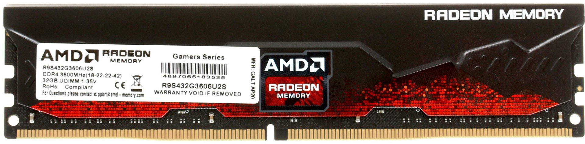 Оперативная память AMD Radeon R9S432G3606U2S 32 Гб купить,NaN