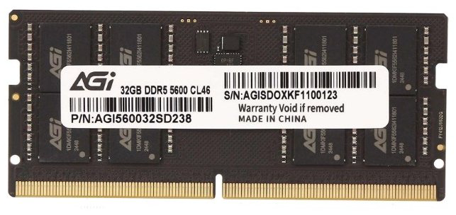 Оперативная память AGI AGI560032SD238-ST 32 Гб