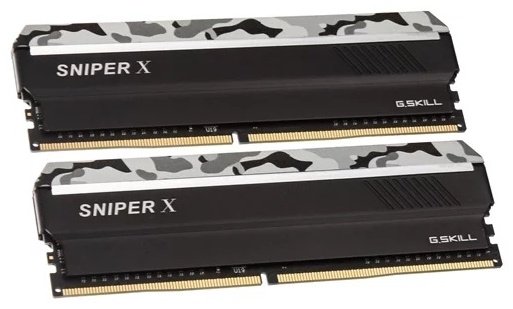 Оперативная память G.SKILL F4-3200C16D-16GSXWB 8Gb x2 купить,NaN