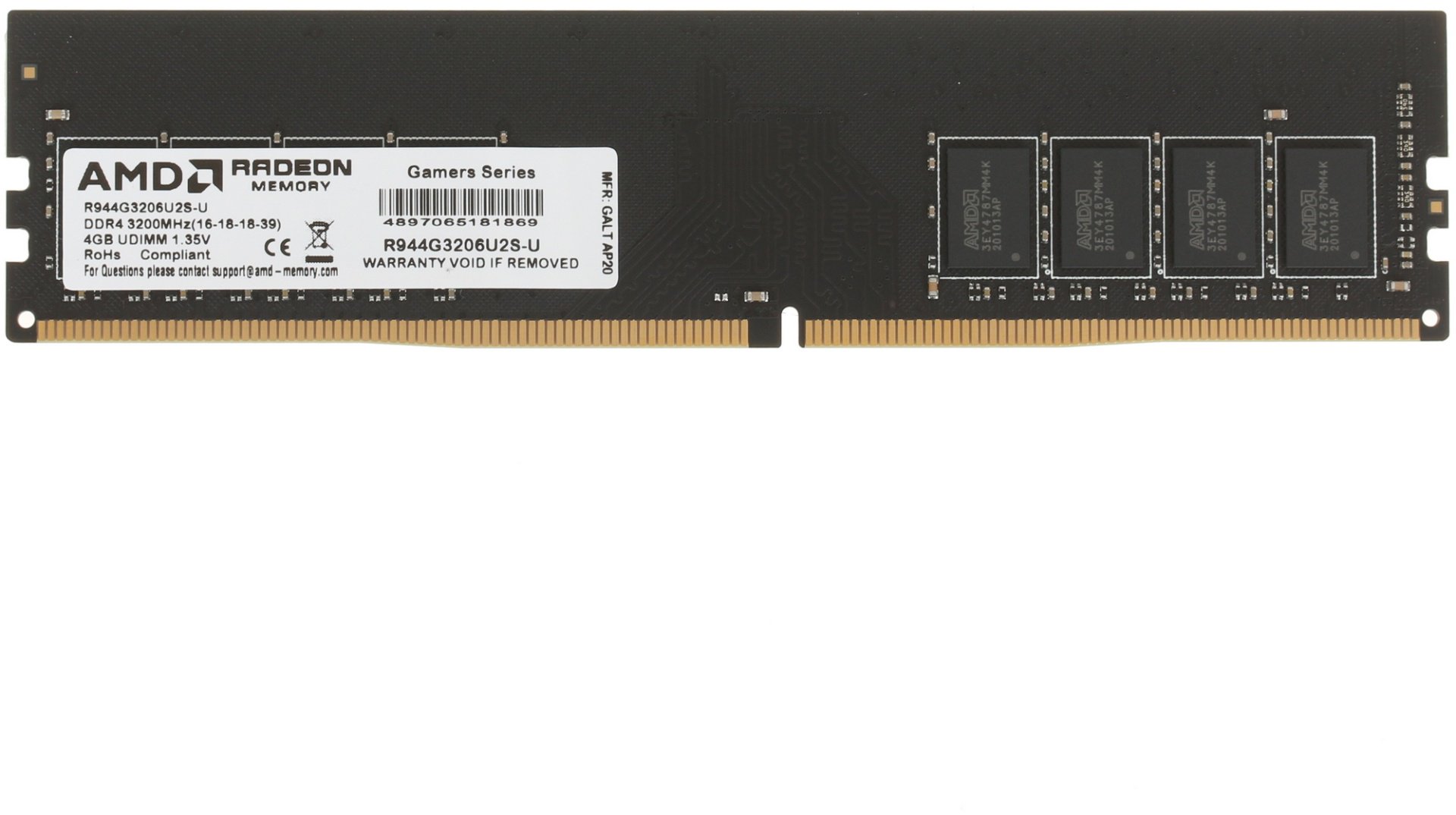 Оперативная память AMD R944G3206U2S-U 4 Гб