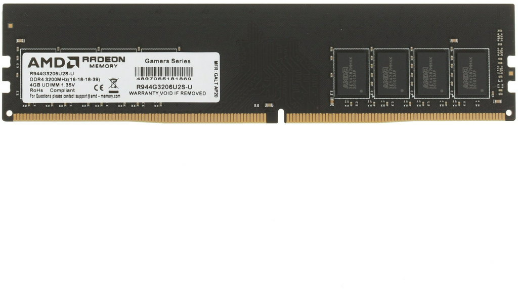 Оперативная память AMD R944G3206U2S-U 4 Гб
