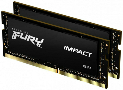 Оперативная память Kingston Fury Impact KF432S20IBK2/32 CL20 32 Гб