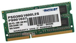 Оперативная память Patriot PSD38G1600L2S 8 Гб