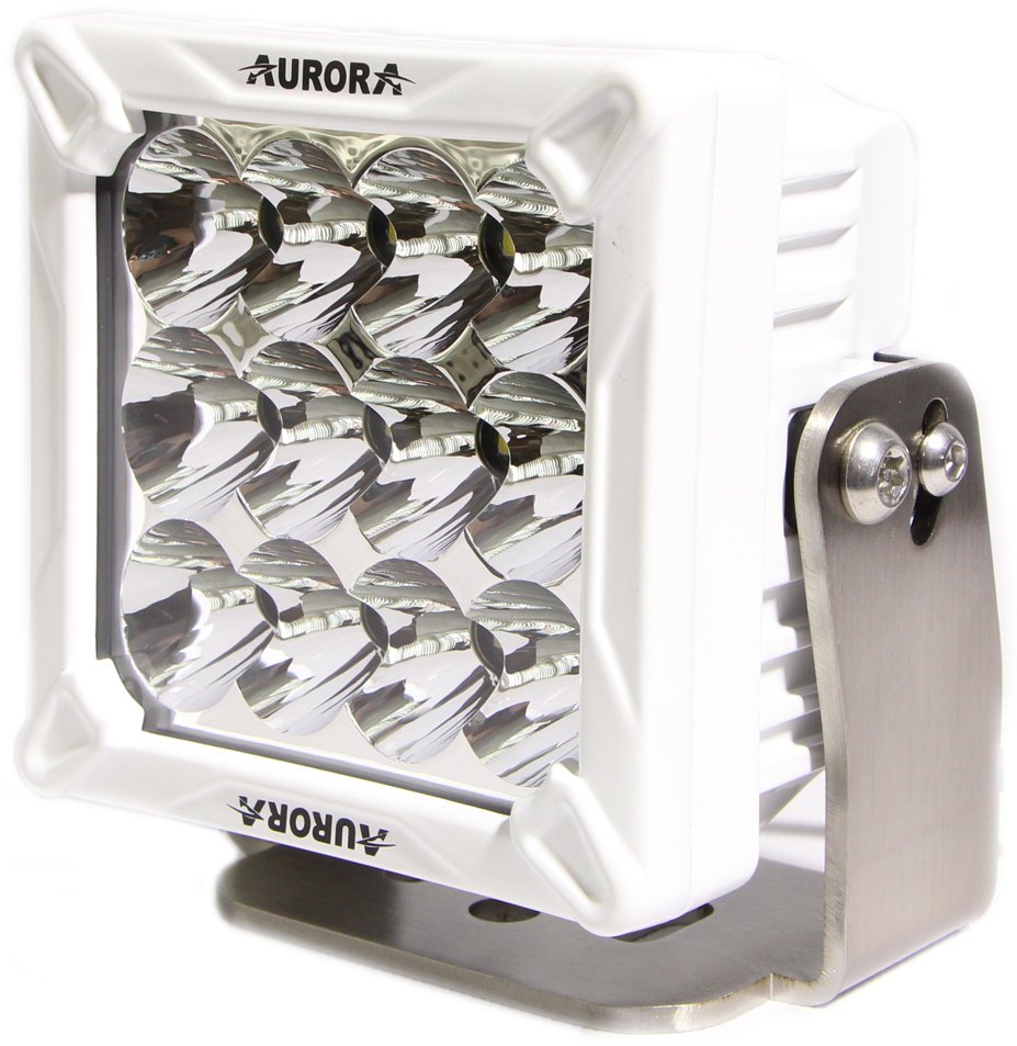 AURORA светодиодная фара ALO-M-W-4-C27T3 120 квадратная купить,NaN