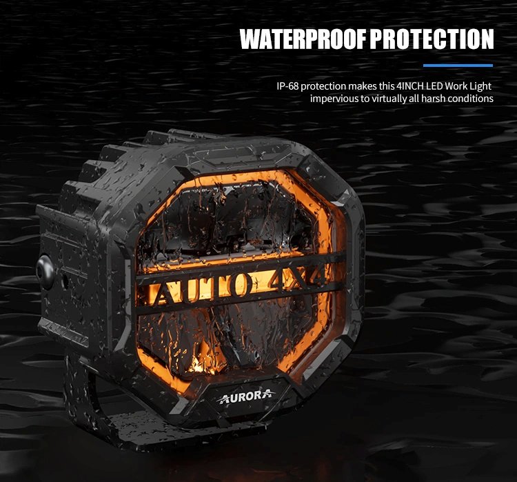 AURORA светодиодная фара ALO-W-4-R12T3-AW 40 Вт круглая купить,NaN