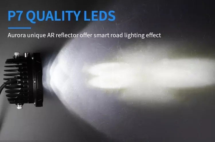 AURORA светодиодная фара ALO-R-4-C24T3 60 Вт круглая купить,62600