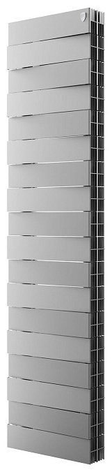Радиатор Royal Thermo секционный PianoForte Tower 300 Silver Satin биметаллический, кол-во секций: 18 купить,270700