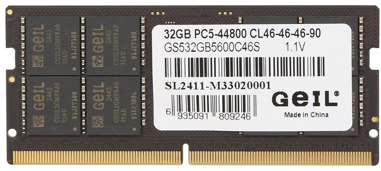 Оперативная память Geil GS532GB5600C46S 32 Гб купить,NaN