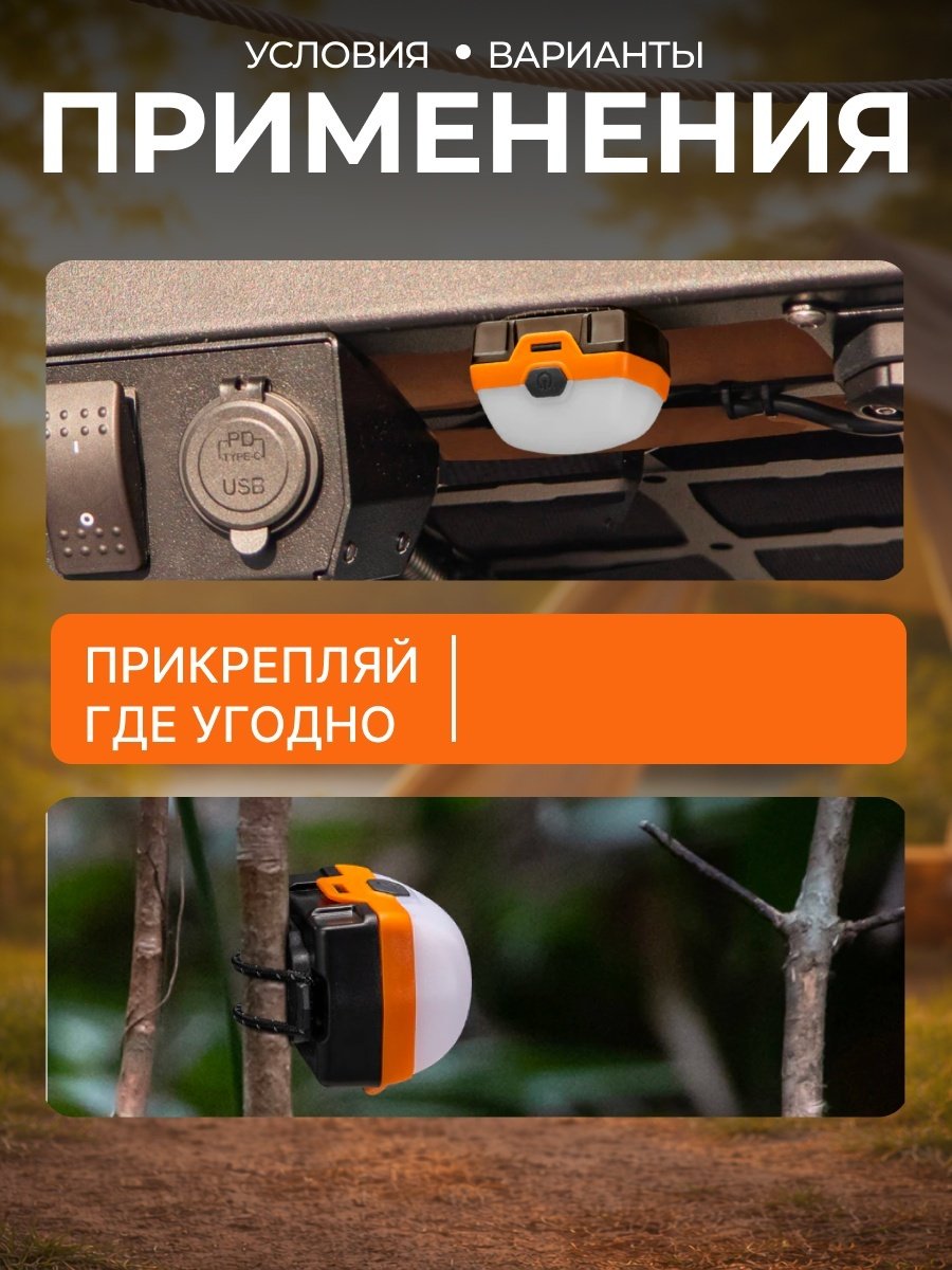 Фонарь GUDES GD-OL4-AW кемпинговый оранжевый купить,25000