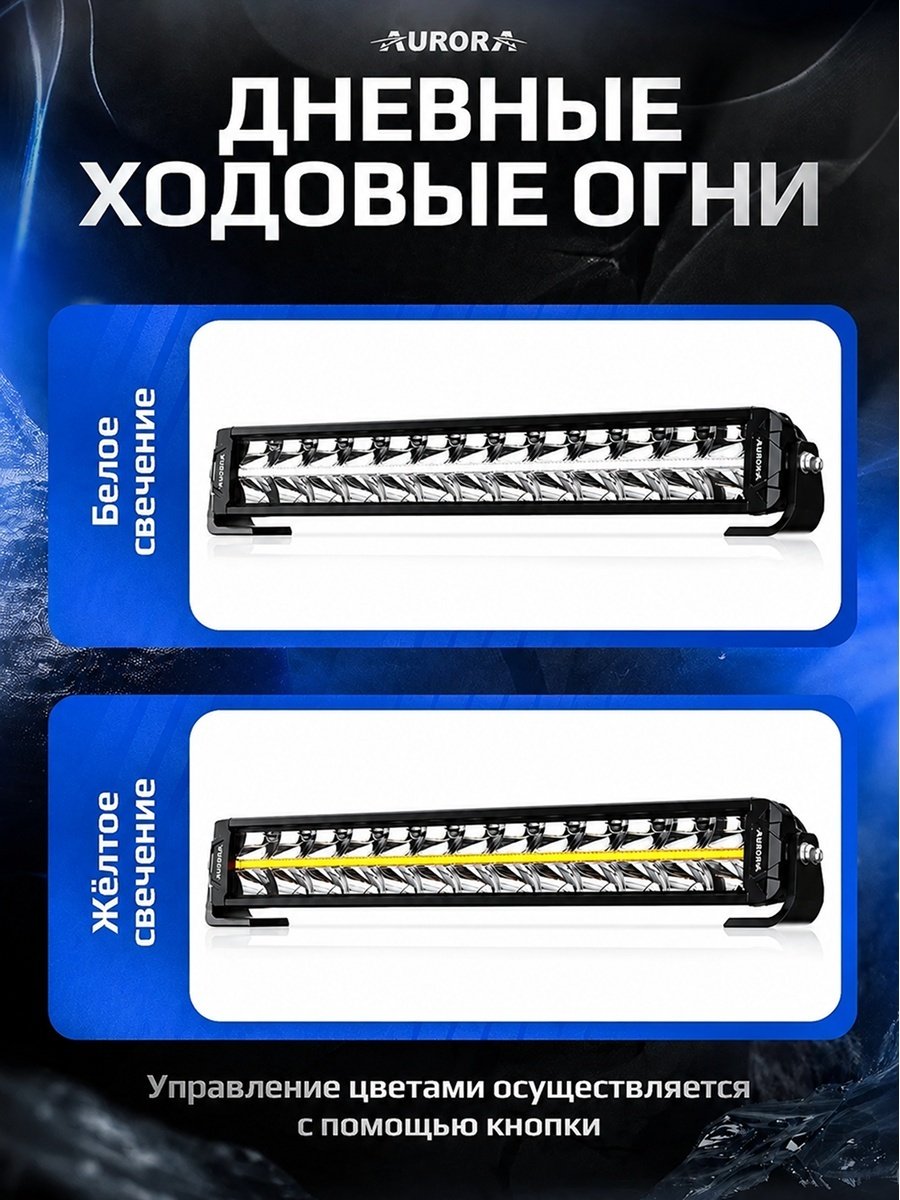 AURORA светодиодная балка ALO-P-D10-30-R14Y-AW 540 Вт прямоугольная купить,112500