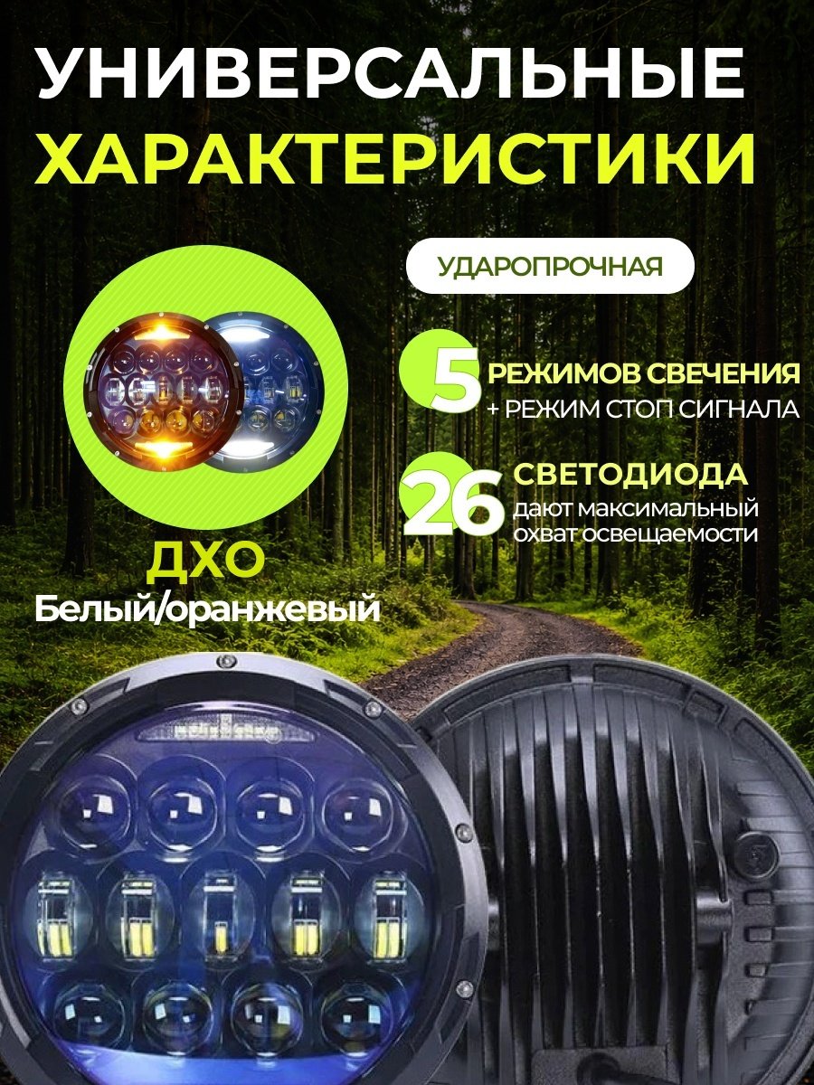 LOYO светодиодная фара LY-LN-001 130W 130 Вт круглая купить,88000