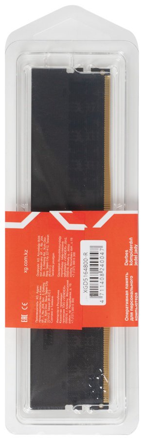 Оперативная память XG XGD5164800-R 16 Гб купить,NaN