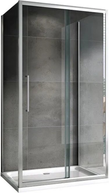 Душевое ограждение Abber трехстенное AG30160H-S80-S80, 800х1950 мм купить,NaN