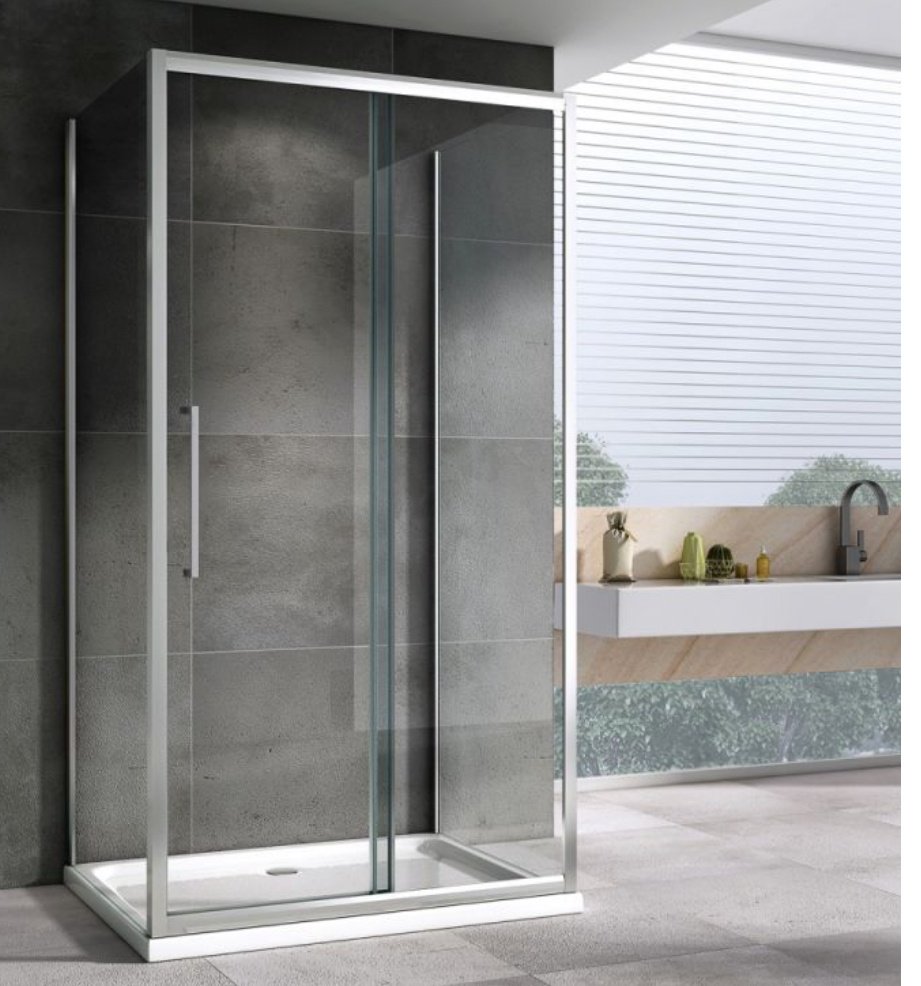 Душевое ограждение Abber трехстенное AG30130H-S80-S80, 800х1950 мм купить,NaN
